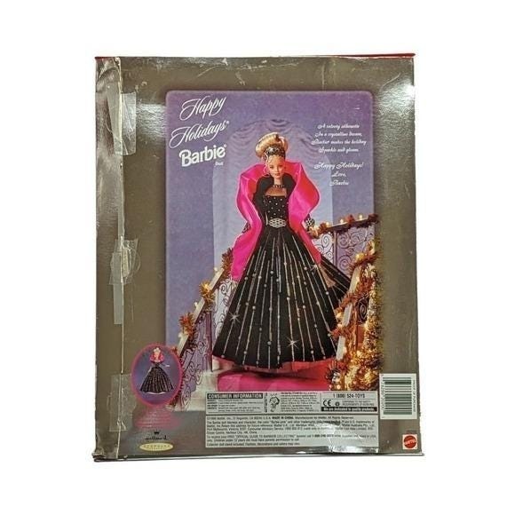 Barbie Vintage 1998 Happy Holidays 6th Series Mattel Doll 90s - Picture 4 of 12